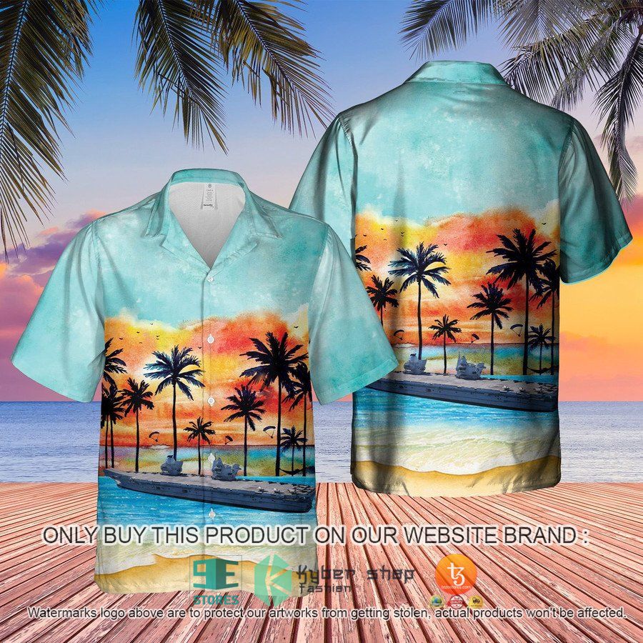 NEW Royal Navy HMS Queen Elizabeth Hawaii Shirt 2 royal navy hms queen elizabeth hawaiian shirt shorts 2 88494