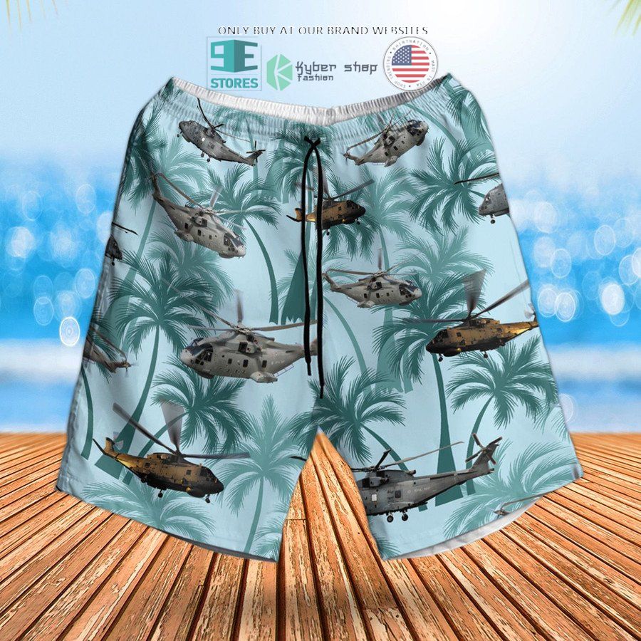 NEW Royal Navy MERLIN HM MK2 Hawaii Shirt, Shorts 4 royal navy merlin hm mk2 hawaiian shirt shorts 4 84687