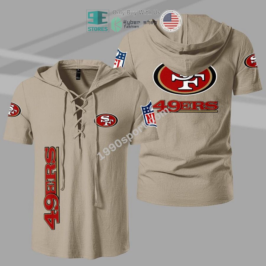 NEW San Francisco 49Ers NFL Men Drawstring Shirt 3 san francisco 49ers nfl drawstring shirt 3 77860