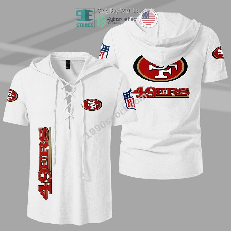 NEW San Francisco 49Ers NFL Men Drawstring Shirt 5 san francisco 49ers nfl drawstring shirt 5 85985