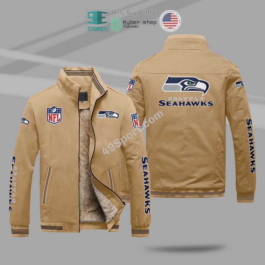 NEW Seattle Seahawks Winter Plush Mountainskin Jacket 4 seattle seahawks mountainskin jacket 4 3965