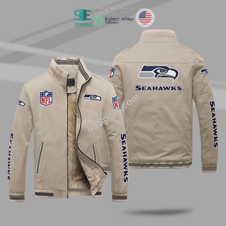 NEW Seattle Seahawks Winter Plush Mountainskin Jacket 5 seattle seahawks mountainskin jacket 5 80591