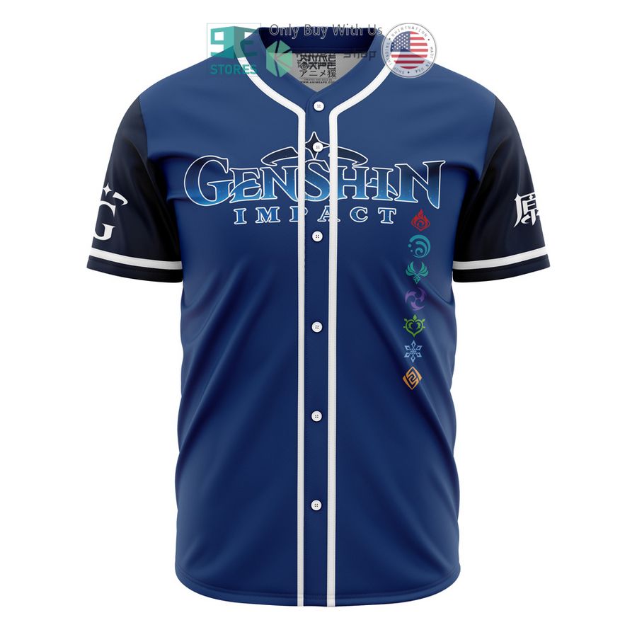 seven elements genshin impact baseball jersey 1 58838