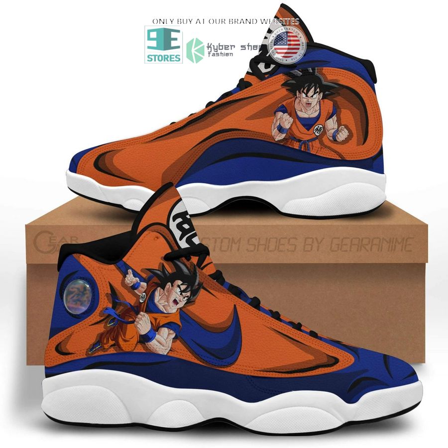 NEW Son Goku Dragon Ball Air Jordan 13 Sneaker 3 son goku dragon ball air jordan 13 shoes 3 48890