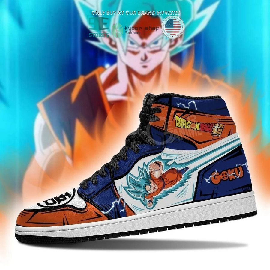 NEW Son Goku Dragon Ball Air Jordan high Top Sneaker 3 son goku dragon ball air jordan high top shoes 3 12781