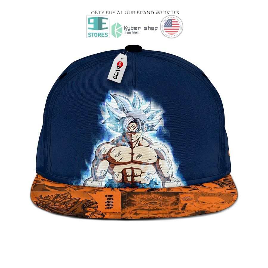 son goku ultra instinct dragon ball snapback cap 1 52056