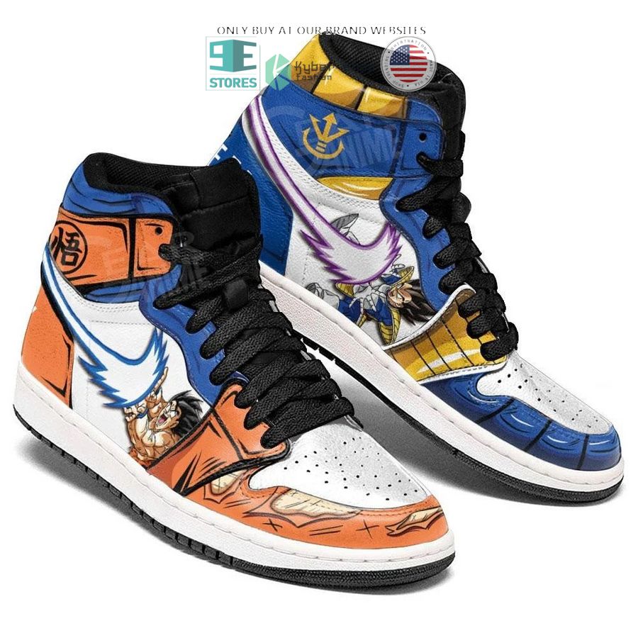 NEW Son Goku Vegeta Dragon Ball Air Jordan high Top Sneaker 3 son goku vegeta dragon ball air jordan high top shoes 3 33395