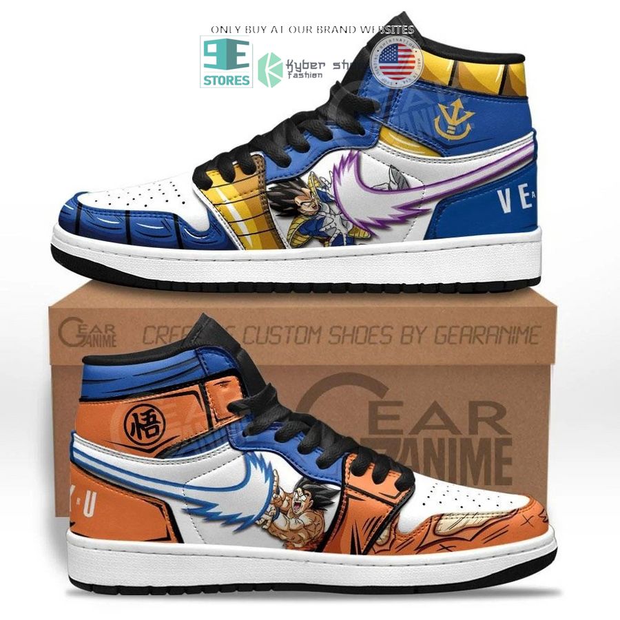 NEW Son Goku Vegeta Dragon Ball Air Jordan high Top Sneaker 4 son goku vegeta dragon ball air jordan high top shoes 4 18023