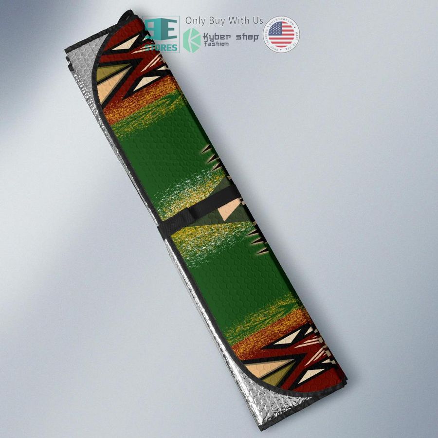 NEW Southwest Green Symbol Native American Automotive Sunshades 3 southwest green symbol native american car sunshades 3 40883