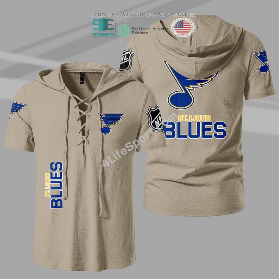 NEW St Louis Blues Men Drawstring Shirt 3 st louis blues drawstring shirt 3 43881