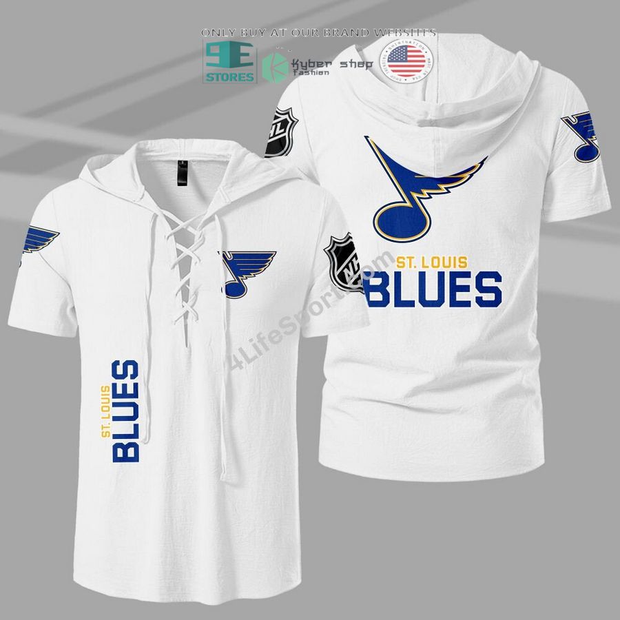 NEW St Louis Blues Men Drawstring Shirt 5 st louis blues drawstring shirt 5 58884