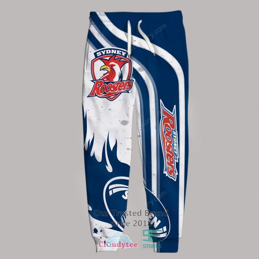 sydney roosters nrl 3d hoodie polo shirt 5 99624