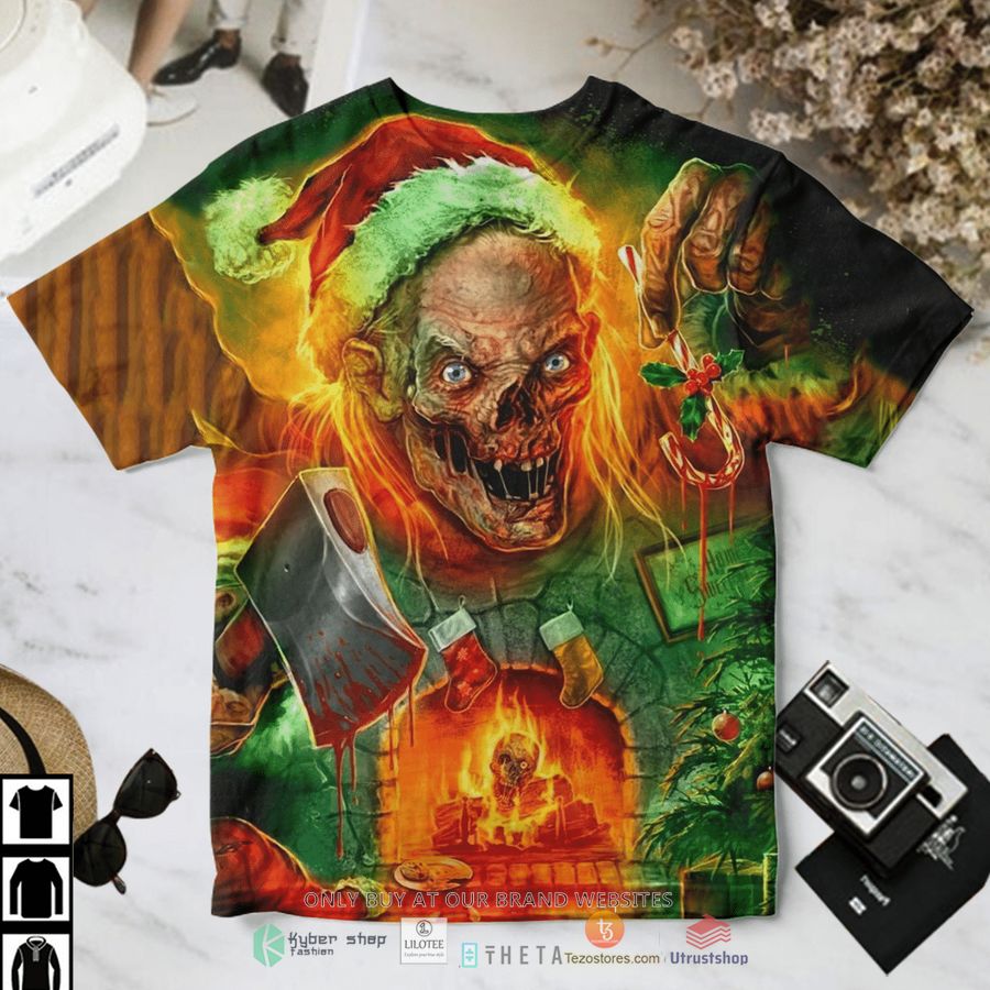 tales from the crypt horror christmas 3d all over t shirt 1 99566
