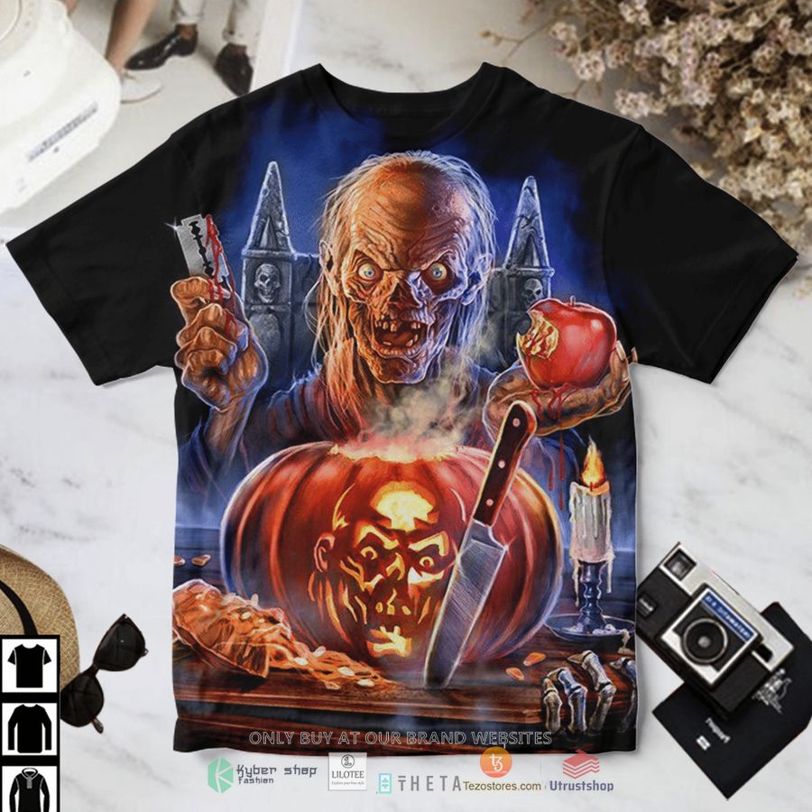 tales from the crypt horror pumpkin 3d all over t shirt 1 997