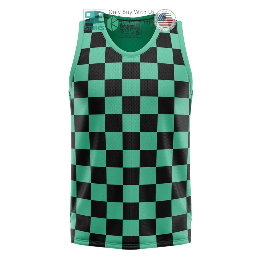 tanjiro kamado demon slayer basketball jersey 2 71314