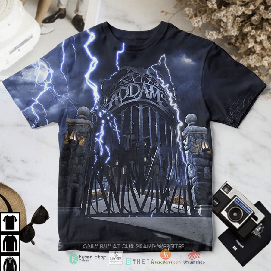 the addams family house t shirt 1 66380