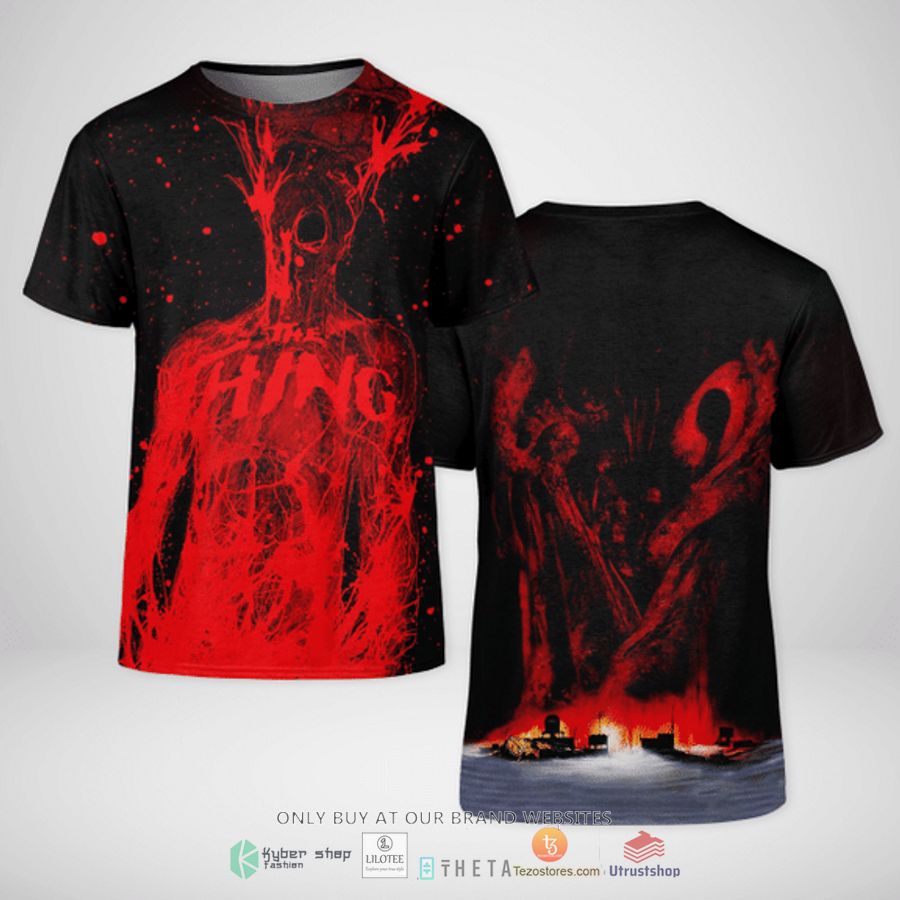 the thing red black t shirt 1 9856