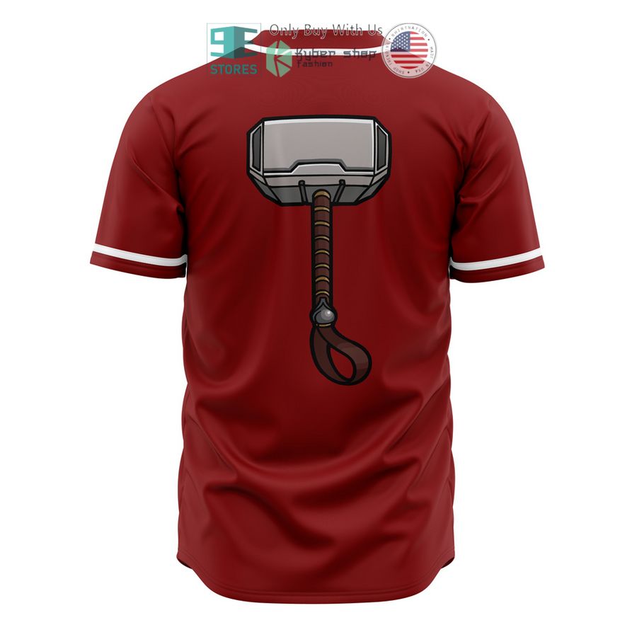 NEW Thor Cosplay Marvel Baseball Shirt 3 thor cosplay marvel baseball jersey 3 15706