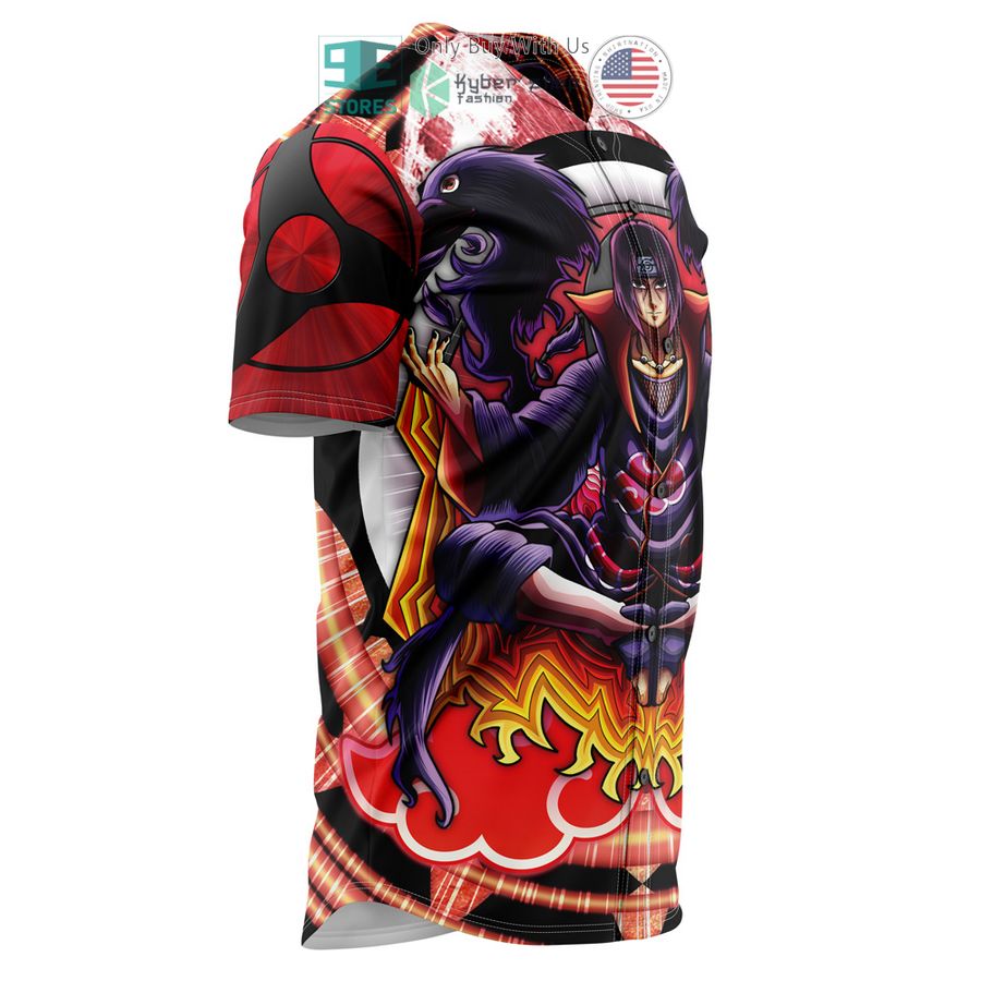 NEW Trippy Akatsuki Uchiha Itachi Naruto Shippuden Baseball Shirt 3 trippy akatsuki uchiha itachi naruto shippuden baseball jersey 3 85382