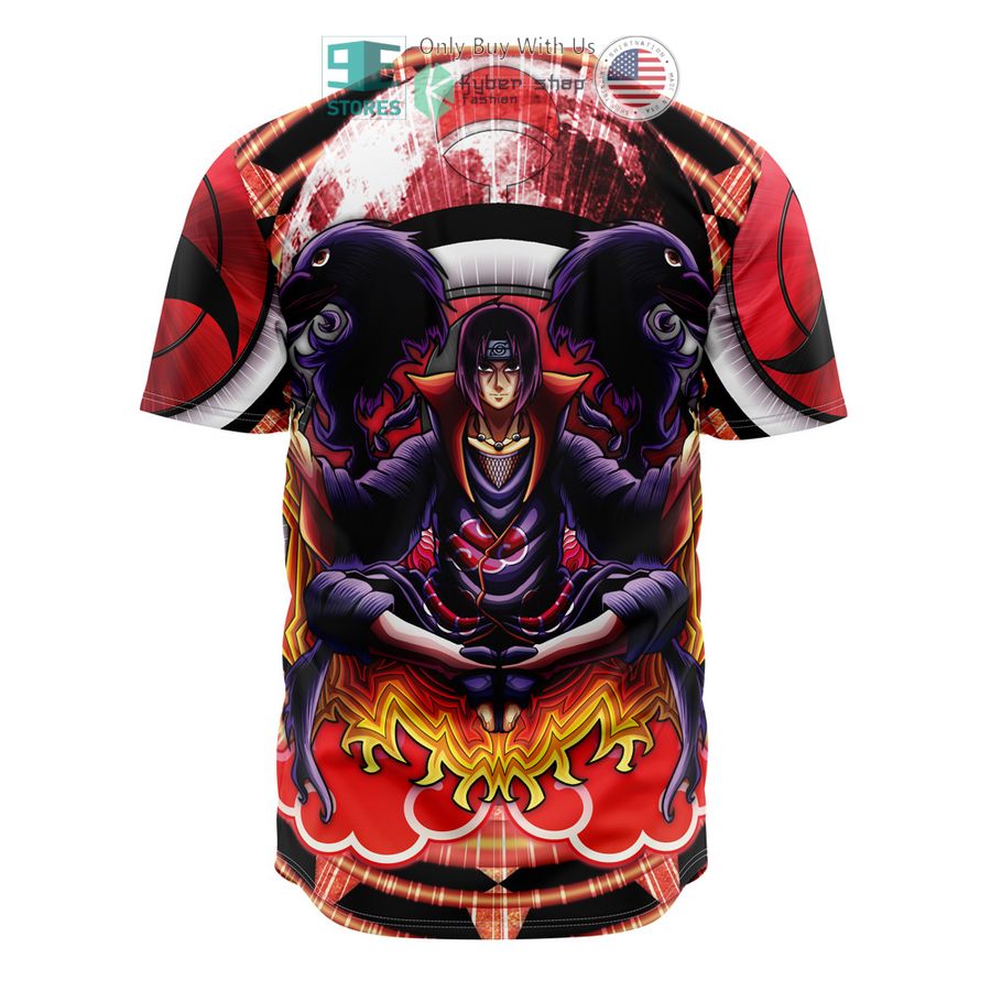 NEW Trippy Akatsuki Uchiha Itachi Naruto Shippuden Baseball Shirt 4 trippy akatsuki uchiha itachi naruto shippuden baseball jersey 4 16127