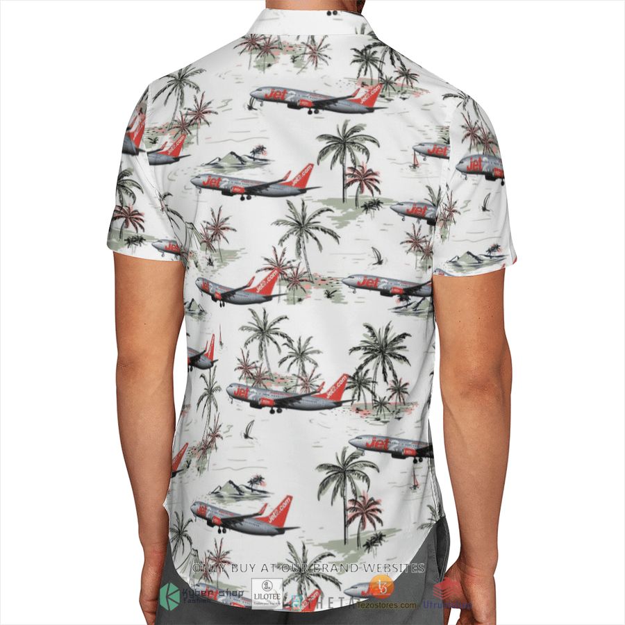 BEST UK Airlines Jet2 Boeing 737-800 Hawaiian Shirt 6 uk airlines jet2 boeing 737 800 short sleeve hawaiian shirt 6 91094