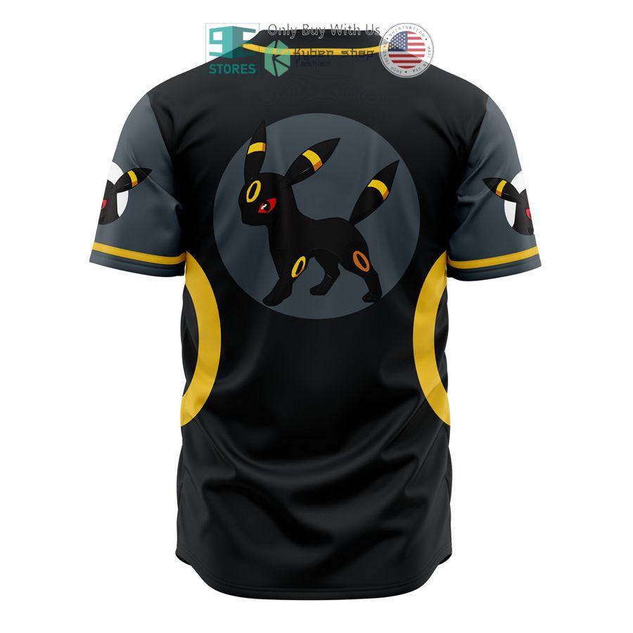 NEW Umbreon Eeveelution Pokemon Baseball Shirt 3 umbreon eeveelution pokemon baseball jersey 3 61091