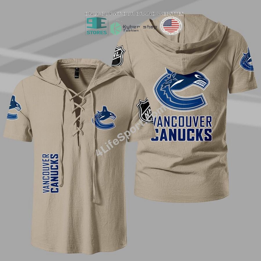 NEW Vancouver Canucks Men Drawstring Shirt 3 vancouver canucks drawstring shirt 3 21896