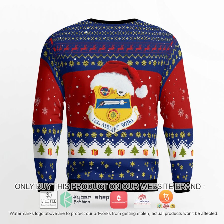 HOT 15 Airlift Wing Wyoming Air National Guard Christmas Sweater 6 15 airlift wing wyoming air national guard christmas 3d sweater 6 17707