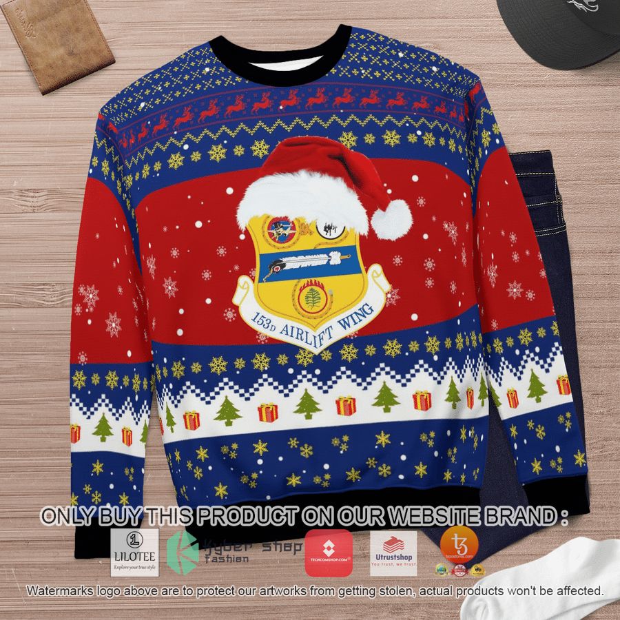 HOT 15 Airlift Wing Wyoming Air National Guard Christmas Sweater 9 15 airlift wing wyoming air national guard christmas 3d sweater 9 70650