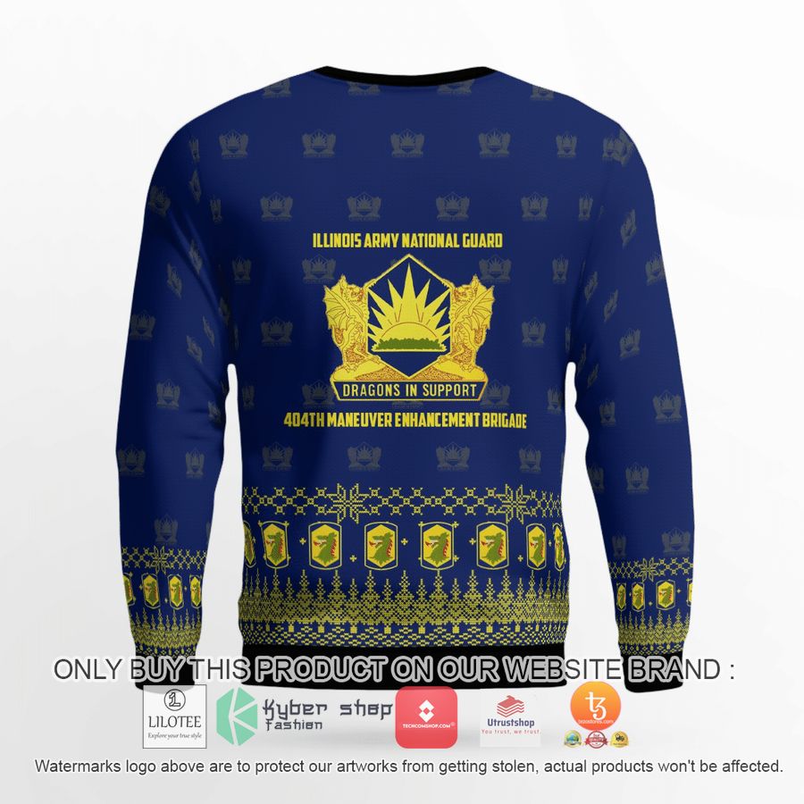 HOT 404th Maneuver Enhancement Brigade Of Illinois Army National Guard Christmas Sweater 6 404th maneuver enhancement brigade of illinois army national guard christmas 3d sweater 6 87762