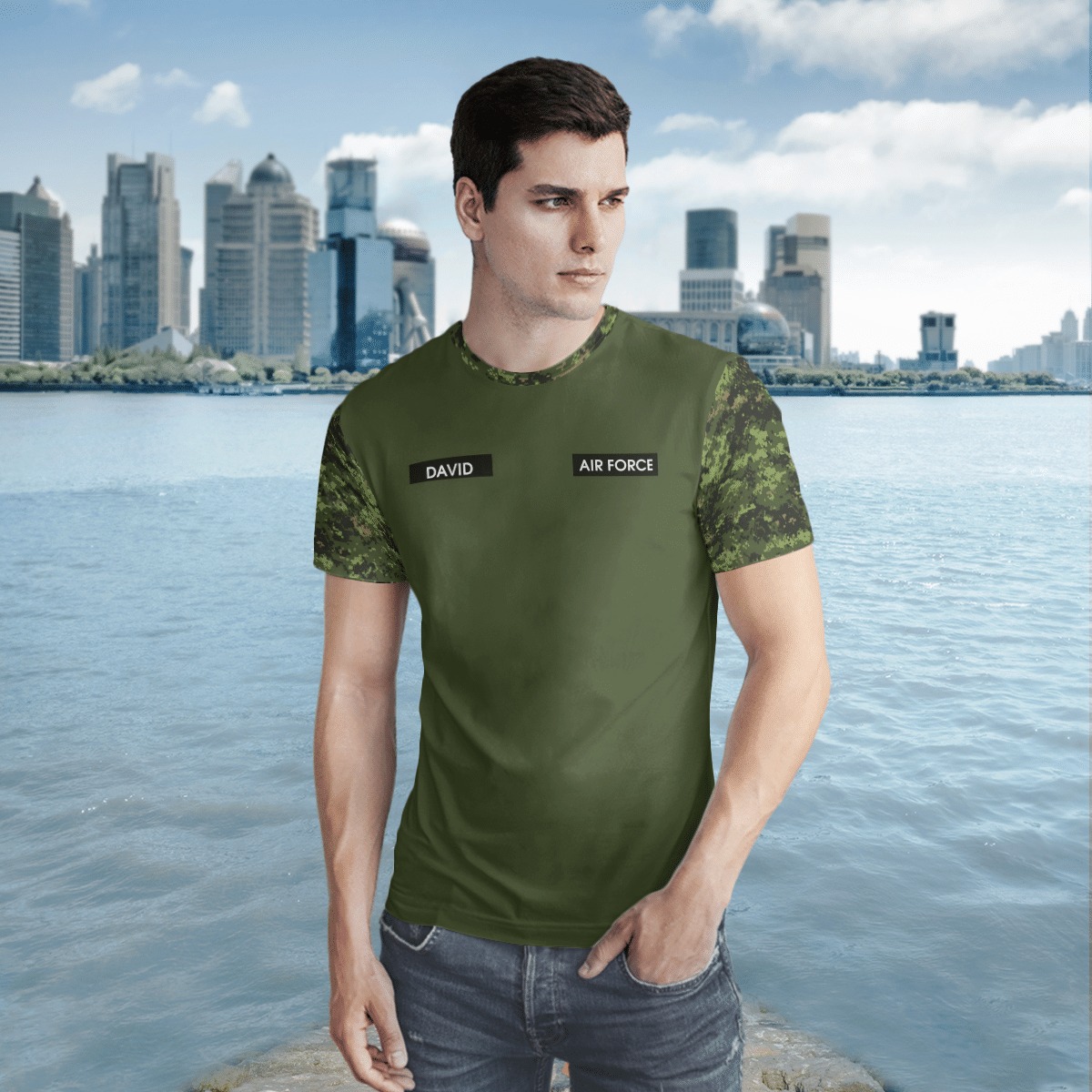 HOT Personalized RCAF Bell CH-146 Griffon 3D T-Shirt 1 Personalized RCAF Bell CH 146 Griffon 3D T Shirt 1