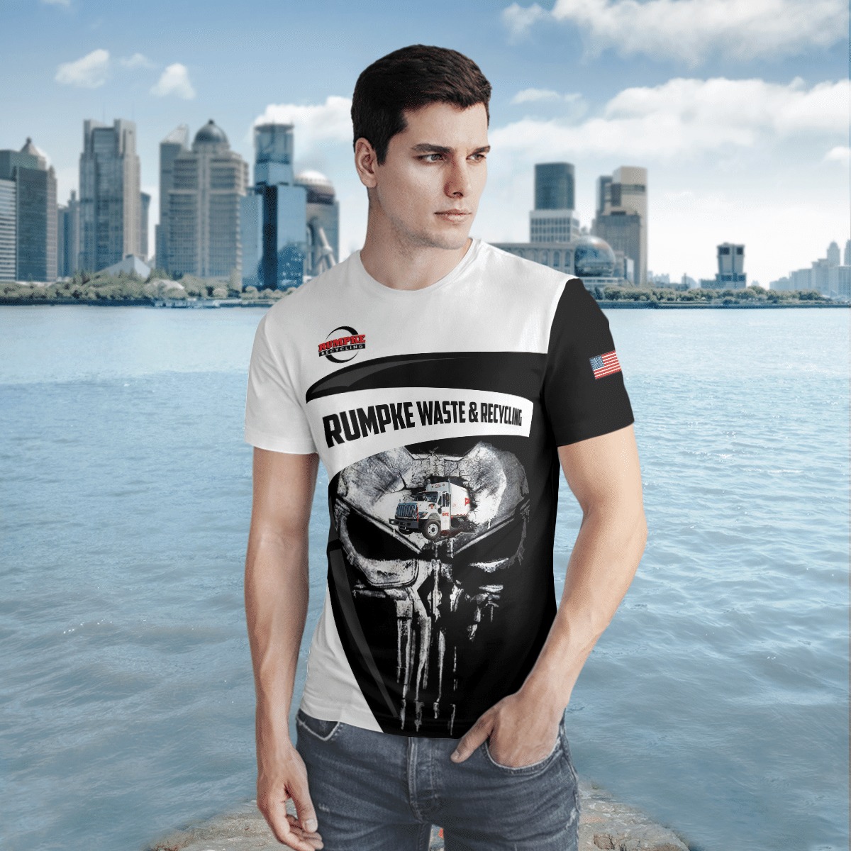 HOT Rumpke Waste & Recycling 3D T-shirt 8 Rumpke Waste Recycling 3D T shirt 1