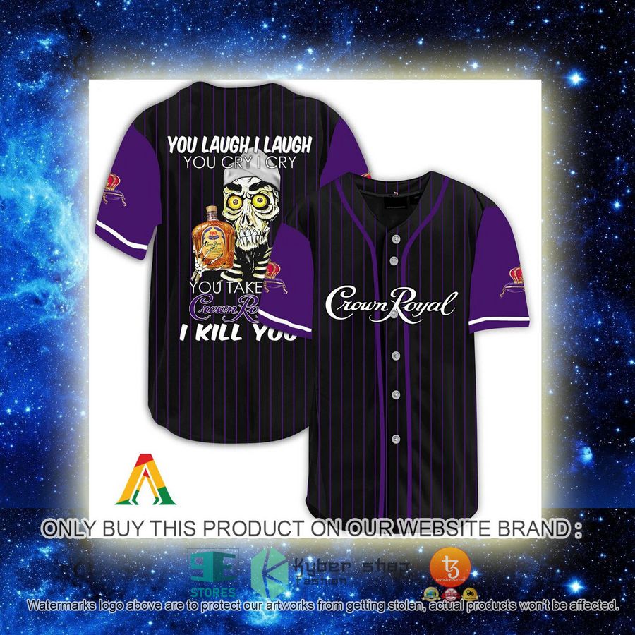 NEW Achmed the Dead Terrorist You Laugh I Laugh You Take My Crown Royal I Kill You Baseball Shirt 2 achmed the dead terrorist you laugh i laugh you take my crown royal i kill you baseball jersey 2 77793