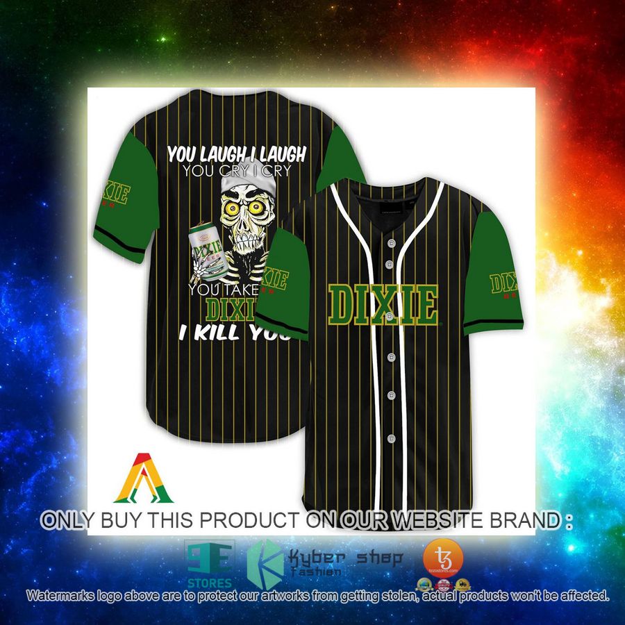NEW Achmed the Dead Terrorist You Laugh I Laugh You Take My Dixie Beer I Kill You Baseball Shirt 3 achmed the dead terrorist you laugh i laugh you take my dixie beer i kill you baseball jersey 3 51955