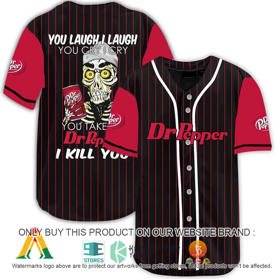 NEW Achmed the Dead Terrorist You Laugh I Laugh You Take My Dr Pepper I Kill You Baseball Shirt 8 achmed the dead terrorist you laugh i laugh you take my dr pepper i kill you baseball jersey 1 27127