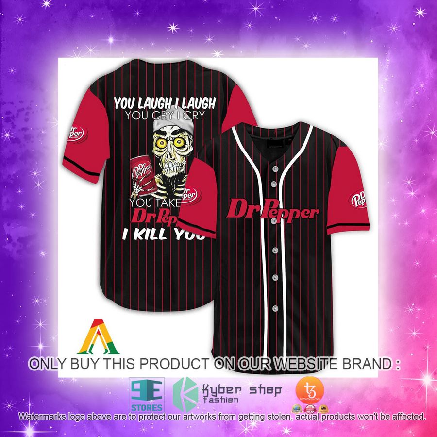 NEW Achmed the Dead Terrorist You Laugh I Laugh You Take My Dr Pepper I Kill You Baseball Shirt 4 achmed the dead terrorist you laugh i laugh you take my dr pepper i kill you baseball jersey 4 77941