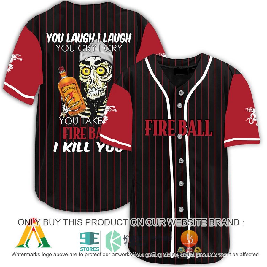 NEW Achmed the Dead Terrorist You Laugh I Laugh You Take My Fireball Whiskey I Kill You Baseball Shirt 9 achmed the dead terrorist you laugh i laugh you take my fireball whiskey i kill you baseball jersey 1 717