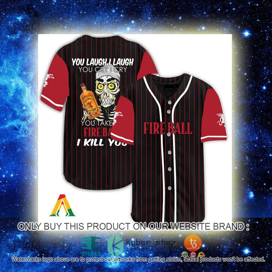 NEW Achmed the Dead Terrorist You Laugh I Laugh You Take My Fireball Whiskey I Kill You Baseball Shirt 2 achmed the dead terrorist you laugh i laugh you take my fireball whiskey i kill you baseball jersey 2 98154