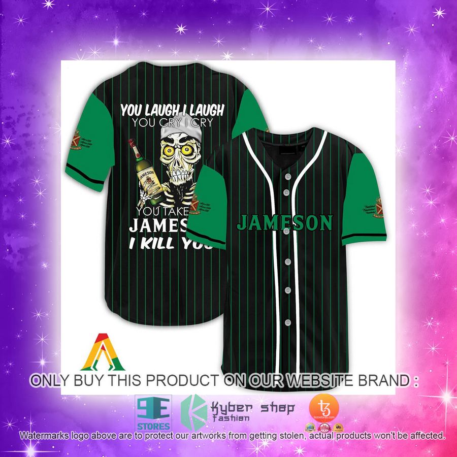 NEW Achmed the Dead Terrorist You Laugh I Laugh You Take My Jameson Whiskey I Kill You Baseball Shirt 4 achmed the dead terrorist you laugh i laugh you take my jameson whiskey i kill you baseball jersey 4 14051