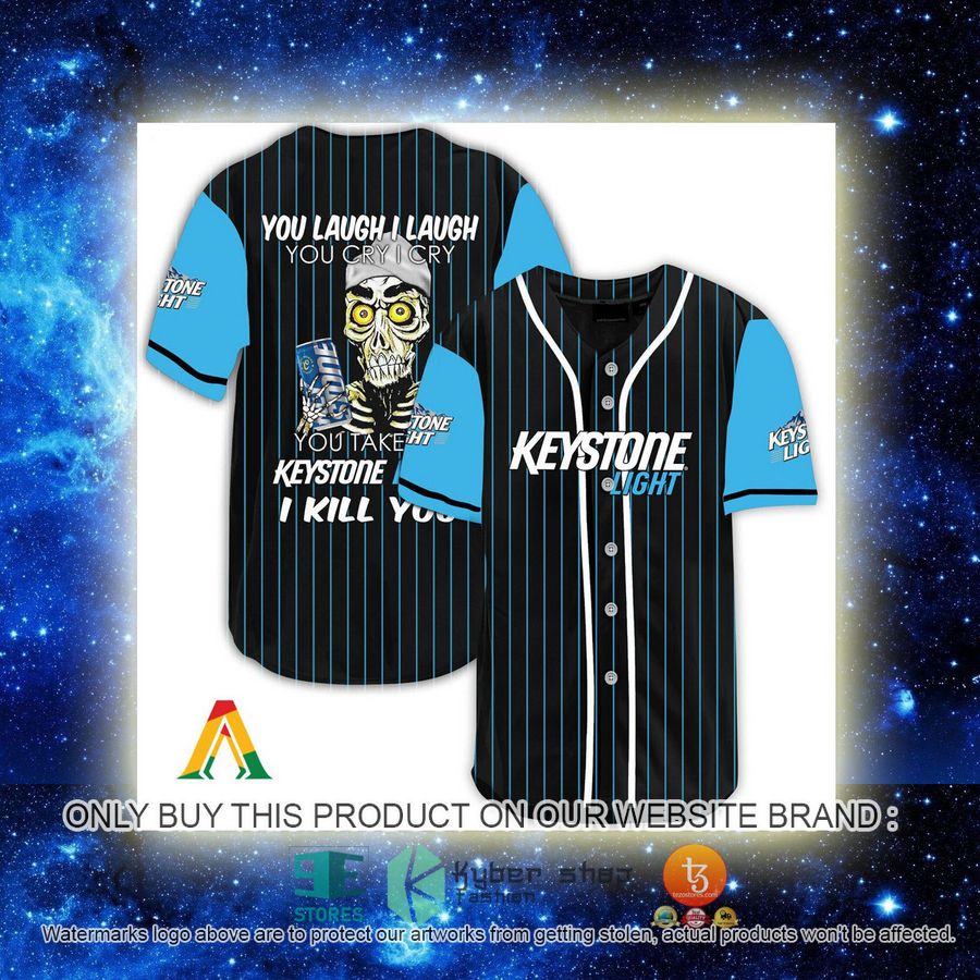 NEW Achmed the Dead Terrorist You Laugh I Laugh You Take My Keystone Light I Kill You Baseball Shirt 2 achmed the dead terrorist you laugh i laugh you take my keystone light i kill you baseball jersey 2 85570