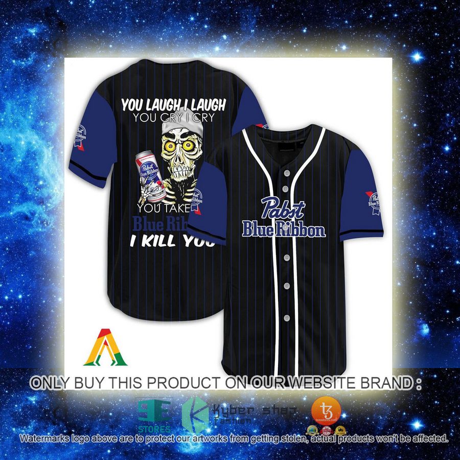 NEW Achmed the Dead Terrorist You Laugh I Laugh You Take My Pabst Blue Ribbon I Kill You Baseball Shirt 2 achmed the dead terrorist you laugh i laugh you take my pabst blue ribbon i kill you baseball jersey 2 46288