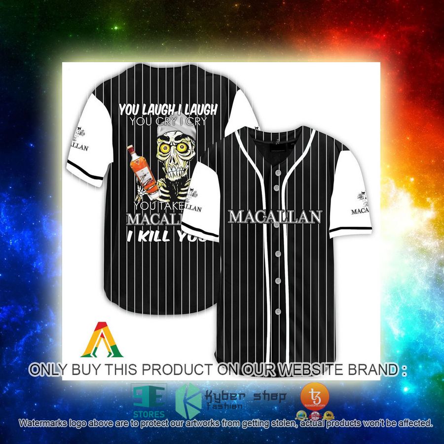 NEW Achmed the Dead Terrorist You Laugh I Laugh You Take My The Macallan Whiskey I Kill You Baseball Shirt 3 achmed the dead terrorist you laugh i laugh you take my the macallan whiskey i kill you baseball jersey 3 62023