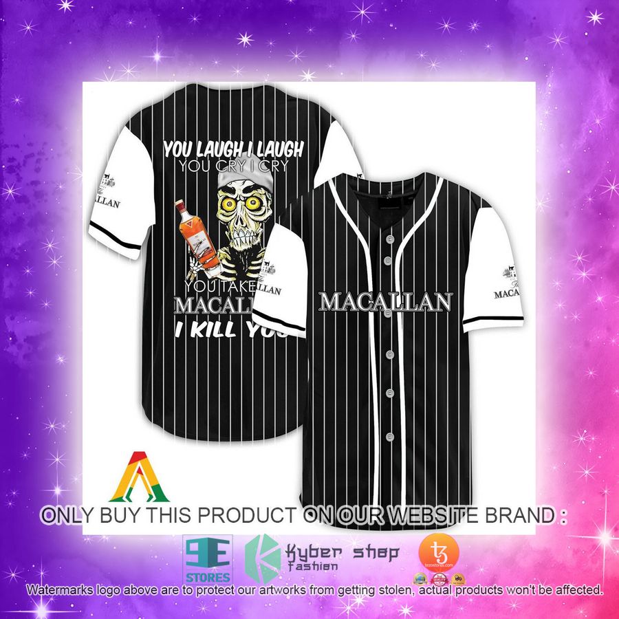 NEW Achmed the Dead Terrorist You Laugh I Laugh You Take My The Macallan Whiskey I Kill You Baseball Shirt 4 achmed the dead terrorist you laugh i laugh you take my the macallan whiskey i kill you baseball jersey 4 31040