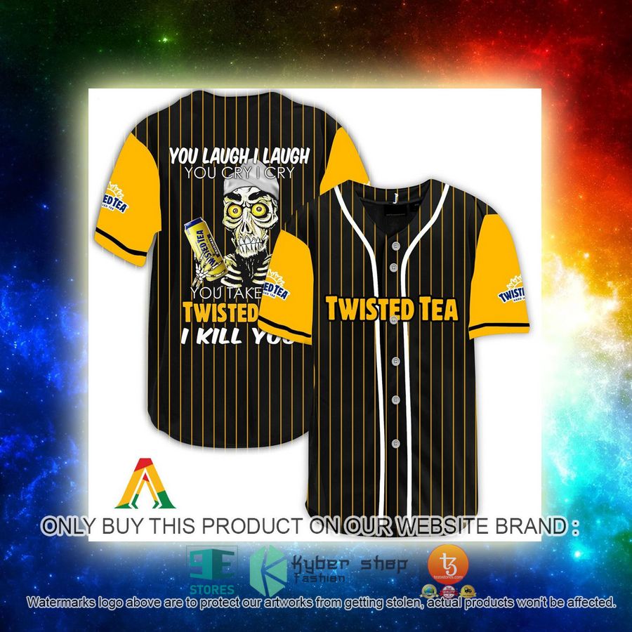 NEW Achmed the Dead Terrorist You Laugh I Laugh You Take My Twisted Tea I Kill You Baseball Shirt 3 achmed the dead terrorist you laugh i laugh you take my twisted tea i kill you baseball jersey 3 28523