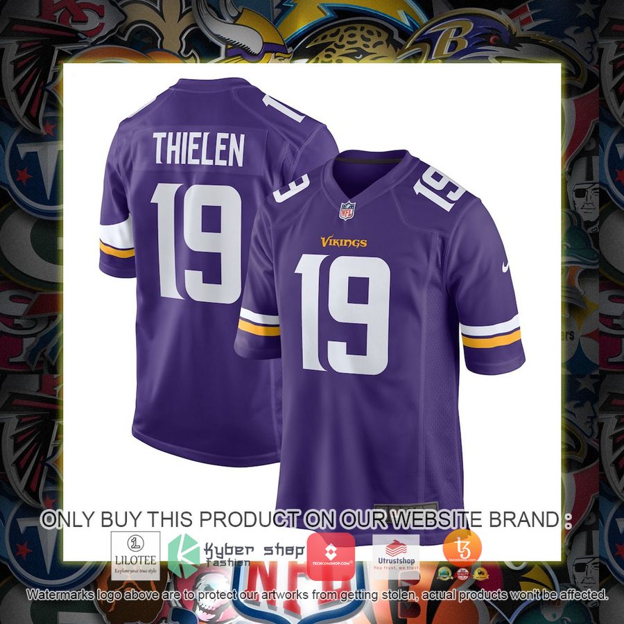 HOT Adam Thielen Minnesota Vikings Nike Purple Football Jersey Shirt 1 adam thielen minnesota vikings nike purple football jersey 1 10913