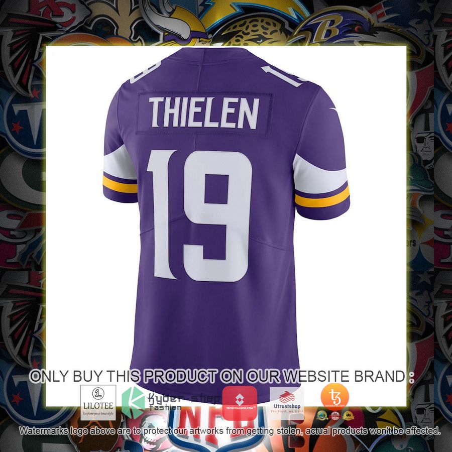 HOT Adam Thielen Minnesota Vikings Nike Vapor Untouchable Purple Football Jersey Shirt 3 adam thielen minnesota vikings nike vapor untouchable purple football jersey 3 90276