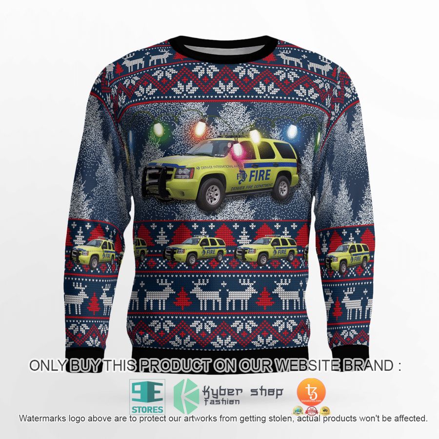 NEW Aircraft Rescue and Firefighting Denver International Airport Sweatshirt, Sweater 3 aircraft rescue and firefighting denver international airport sweater sweatshirt 3 77945