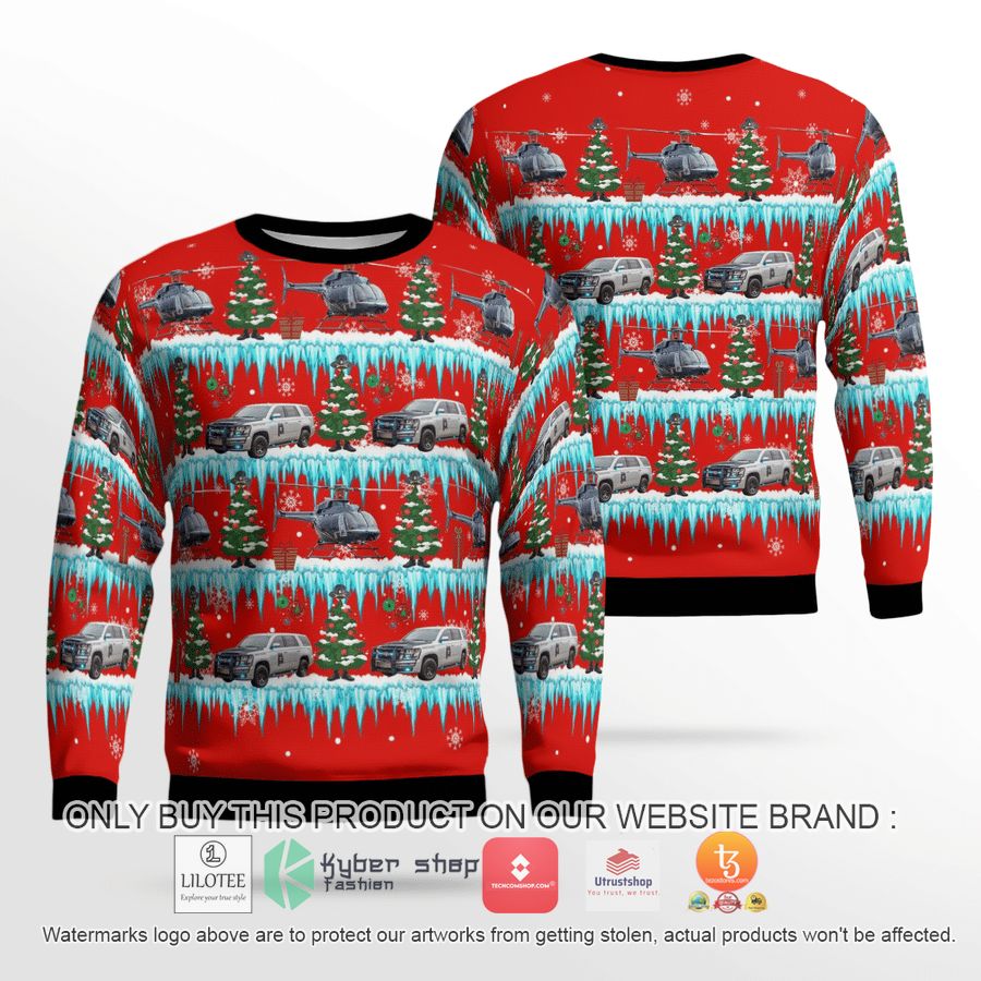 alabama state troopers christmas 3d sweater 1 14106