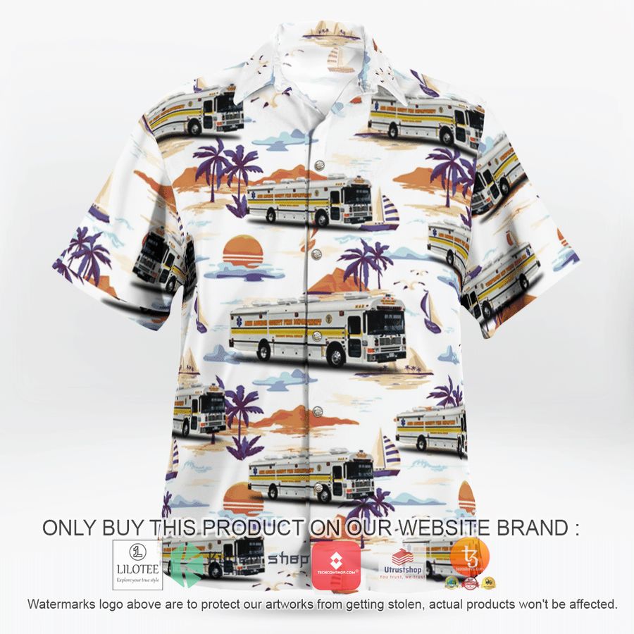 HOT Anne Arundel County Fire Department Medical Ambulance Bus Hawaiian Shirt 6 anne arundel county fire department medical ambulance bus hawaiian shirt 6 13779