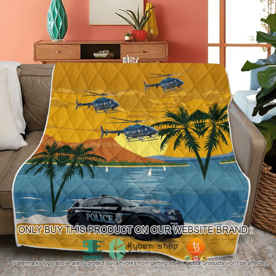 NEW Anne Arundel County Maryland Anne Arundel County Police Department Car And Bell 407 Helicopter Blanket 4 anne arundel county maryland anne arundel county police department car and bell 407 helicopter quilt blanket 4 25656